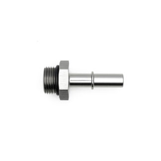 DW 8AN ORB Male to 3 8 Male EFI Quick Connect Adapter incl