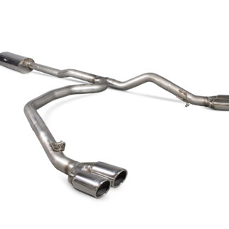 Scorpion Resonated cat/DPF-back system Daytona (twin) Tailpipe Volkswagen T5 Transporter & Caravelle SWB/LWB, 2WD & 4WD