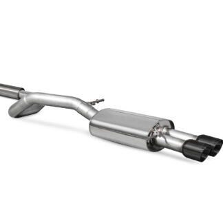 Scorpion Non-resonated cat-back system STW (twin) Tailpipe Volkswagen Scirocco 1.4/2.0TSI & 2.0TDI 2008 - 2015