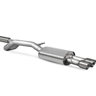Scorpion Resonated cat-back system Daytona Ceramic Tailpipe Volkswagen Polo Gti 1.8T 9n3 2006 - 2011