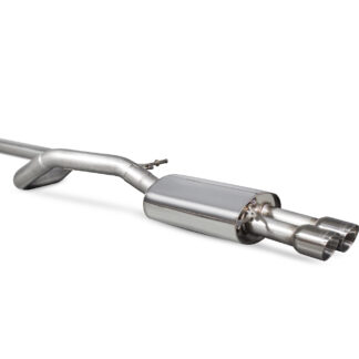 Scorpion Non-resonated cat-back system Daytona Tailpipe Volkswagen Polo Gti 1.8T 9n3 2006 - 2011