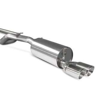 Scorpion Non-resonated cat back system Daytona (twin) Tailpipe Volkswagen Polo Gti 1.8T 6C 2015 - 2017