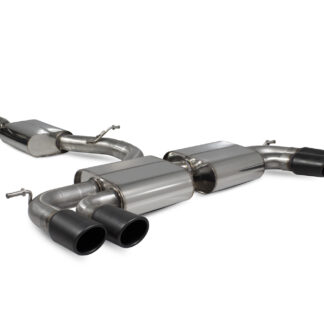 Scorpion Resonated cat/gpf back system Daytona Tailpipe Volkswagen MK7.5 Golf R (facelift) Non GPF Model 2017 - 2018