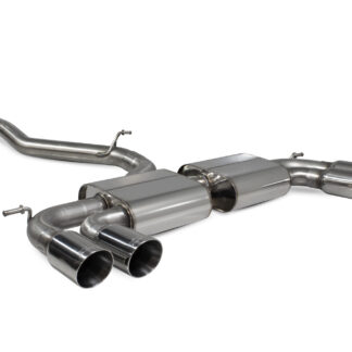 Scorpion Non-res cat/gpf back system  Volkswagen MK7.5 Golf R (facelift) Non GPF Model/MK7.5 Golf R (facelift) GPF Model