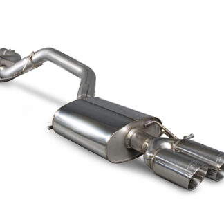 Scorpion Rear silencer Volkswagen MK4 Golf (Excl 2.3 V5 & R32) & MK4 Golf GTI  1998 - 2006