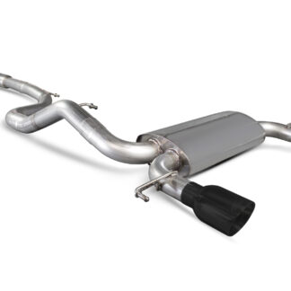 Scorpion Resonated cat-back system Daytona Ceramic Tailpipe  Vauxhall Corsa E VXR 2015 - 2018