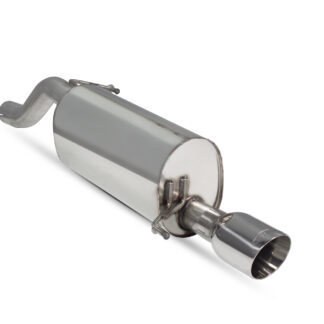 Scorpion Rear silencer Daytona Ceramic Tailpipe Vauxhall Corsa E 1.4T 2014 - 2019