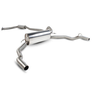 Scorpion Resonated cat-back system OE Fitment Tailpipe Honda Civic Type R FN2 2007 - 2012