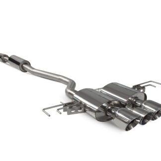 Scorpion Resonated cat-back system Daytona Tailpipe Honda Civic Type R FK8 RHD Non-GPF Model 2017 - 2019