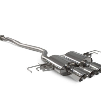 Scorpion Part-resonated cat-back system Daytona Tailpipe Honda Civic Type R FK8 RHD Non-GPF Model 2017 - 2019