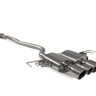 Scorpion Part-resonated cat-back system Indy Tailpipe Honda Civic Type R FK8 RHD Non-GPF Model 2017 - 2019