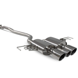 Scorpion Part-resonated flex-back system Indy Tailpipe Honda Civic Type R FK8 LHD Non-GPF Model 2017 - 2019