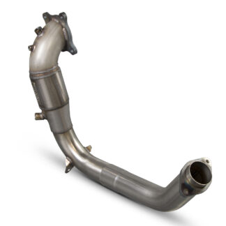 Scorpion Downpipe with a high flow sports catalyst Honda Civic Type R FK2 RHD 2015 - 2017