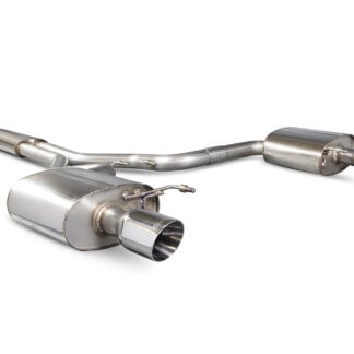 Scorpion Resonated cat-back system Daytona Tailpipe Ford Mustang 2.3l Ecoboost PFL Non-GPF Model 2015 - 2018
