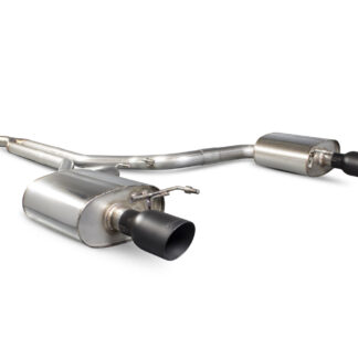 Scorpion Non-resonated cat-back system Daytona Ceramic Tailpipe Ford Mustang 2.3l Ecoboost PFL Non-GPF Model 2015 - 2018