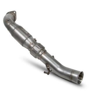 Scorpion Downpipe with a high flow sports catalyst Ford Focus RS MK3 2016 - 2019