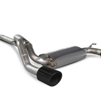 Scorpion Cat-back system with no valves Indy Ceramic Tailpipe Ford Focus RS MK3 2016 - 2019