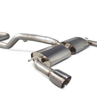 Scorpion 76mm/3" Non-resonated cat-back system Daytona Tailpipe  Ford Focus ST225 MK2 2006 - 2011