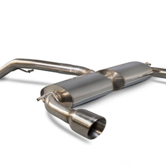 Scorpion 63.5mm/2.5" Non-resonated cat-back system Daytona Tailpipe Ford Focus ST225 MK2 2006 - 2011