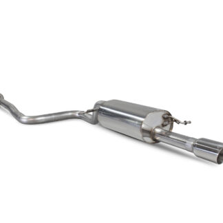 Scorpion Resonated cat-back system Daytona Tailpipe Ford Mk8 1.0T EcoBoost Fiesta ST-Line Non GPF Model 2017 - 2019