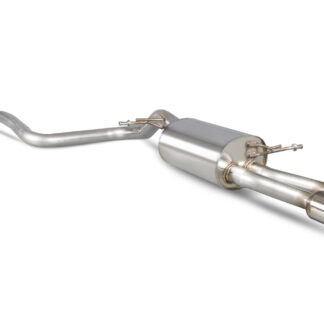 Scorpion Resonated cat-back system Daytona Tailpipe Ford Mk7 Fiesta 1.0T EcoBoost (Zetec S Valance Fit) 2013 - 2017