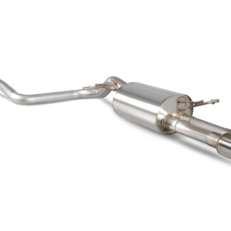 Scorpion Resonated cat-back system Daytona Tailpipe Ford Mk7 Fiesta 1.0T EcoBoost (ST Rear Valance Fit) 2013 - 2017