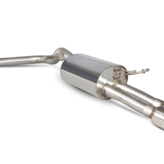 Scorpion Rear silencer only Daytona Tailpipe Ford Mk7 Fiesta 1.0T EcoBoost (ST Rear Valance Fit) 2013 - 2017
