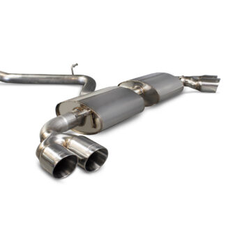 Scorpion Non-resonated cat-back system Daytona Tailpipe Audi TT MK2 3.2 V6 2006 - 2014