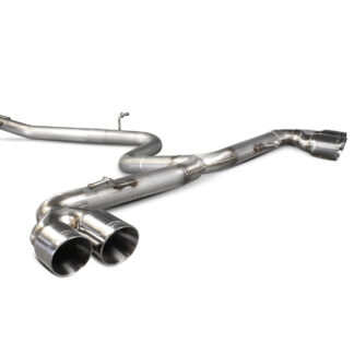 Scorpion Cat-back System Daytona Tailpipe Audi TT MK2 2.0 TDI Quattro 2009 - 2014