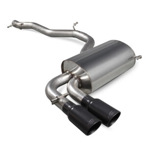 Scorpion Non-resonated cat-back system Daytona (twin) Audi S3 2.0T 8P Quattro (3 Door & Sportback) 2006 - 2012