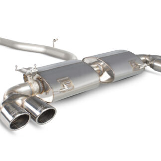 Scorpion Non-res cat-back system with electronic valves Monaco (quad) Audi S1 2.0 TFSi Quattro Non GPF Model 2014 - 2018