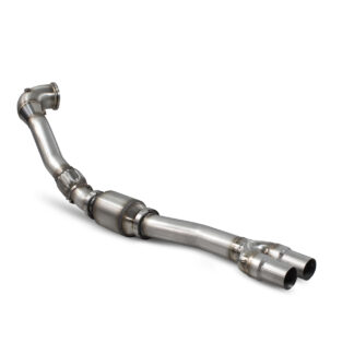 Scorpion Downpipe with a high flow sports catalyst AUDI TT RS MK3 Non GPF Model, RS3 8V Sportback 17-18 Facelift Non-GPF Model, RS3 8V Saloon/Sedan 17-18 Non-GPF Model