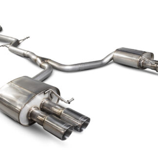 Scorpion Non-resonated cat-back system Daytona (quad) Audi A5 B8 2.0 TFSi 12-16 2012 - 2016
