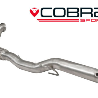 Cobra Front Pipe De-Cat (to cobra) Vauxhall Corsa E VXR 15-18