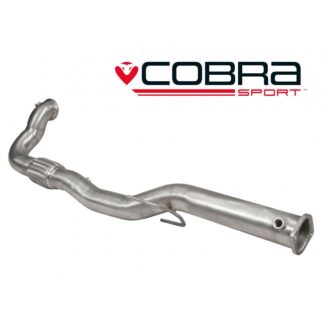 Cobra Front Pipe De-Cat (to std) Vauxhall Corsa E VXR 15-18