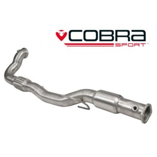 Cobra Front Pipe Sports Cat (to std) Vauxhall Corsa E VXR 15-18