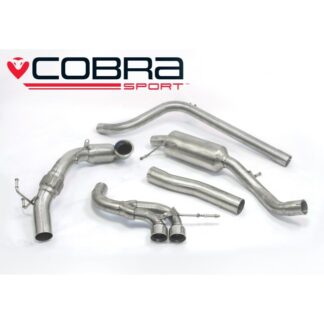 Cobra Turbo Back Package (with Sports Cat & Non-Resonated) - single T/P's Seat Ibiza Cupra 1.8 TSI  16-17