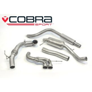 Cobra Turbo Back Package (with Sports Cat & Resonator) - single T/P's Seat Ibiza Cupra 1.8 TSI  16-17