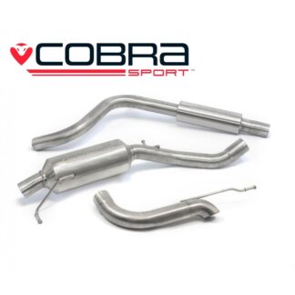 Cobra Cat Back System (Resonated) - Single T/P's Seat Ibiza Cupra 1.8 TSI  16-17