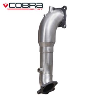 Cobra Front Pipe / De-Cat Honda Civic Type R FK2 (RHD & LHD) 15-17