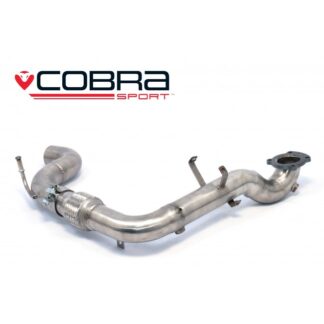 Cobra De-Cat Pipe Ford Fiesta Mk8 1.0T EcoBoost ST Line (pre-GPF Models) 17>