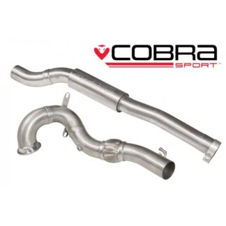 Cobra Front Pipe & De-Cat Section  Audi TTS 2.0 TFSI (MK3) (Quattro) Coupe 15>