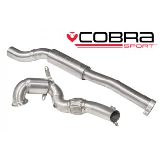 Cobra Front Pipe & Sports Cat Section (200 Cell) Audi TTS 2.0 TFSI (MK3) (Quattro) Coupe 15>