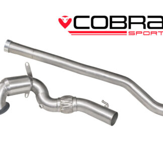 Cobra Front Pipe / Sports Cat (200 Cell) Audi S3 (8V) (saloon) Quattro 13-18