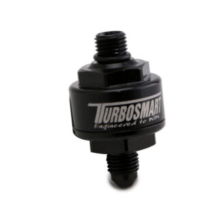 Turbosmart Billet Turbo Oil Feed Filter 44um AN-4 to AN-4 ORB - B