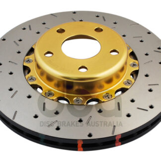 DBA 5000 Series 2 piece Cross Drilled & Slotted Front Race Brake Disc - Toyota GT86 Subaru BRZ