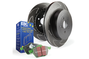 EBC Front Disc and Brake Pad Kit (Green Brake Pads + BSD Disc)