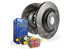 EBC Front Disc and Brake Pad Kit (Yellow Stuff Brake Pads + USR Disc) - Ford Focus ST250 2012 > 2018
