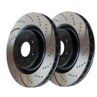 EBC Front Grooved & Dimpled Brake Discs - Nissan Skyline GT-R R32 R33 R34