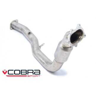 Cobra Front Pipe & Sports Cat Section (200 Cell) Subaru WRX / STI 2.5 14-19